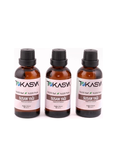 Tokasya Susam Yağı 3 x 50 ML