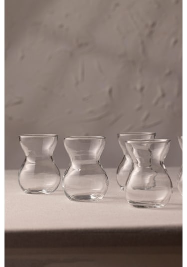 Rakle Astoria 6'lı Çay Bardağı Seti 140 Cc Renkli