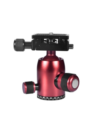 Jusino Bs-08Q  Tripod Kafası Kırmızı