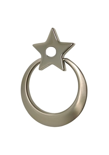 Doğanlar Ayyıldız Saten Dış Kapı Çelik Kapı Için Taktak