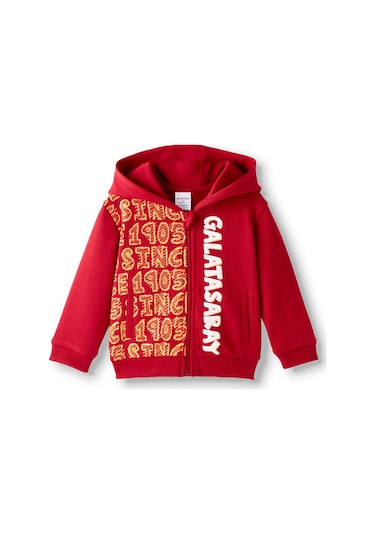 Gsstore Galatasaray Bebek Hoodie B252033 Kırmızı