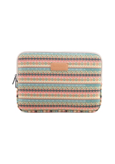 Lisen LS-518 Lingge Desenli Dizüstü Bilgisayar Koruyucu Kılıf Light green Diamond Grid