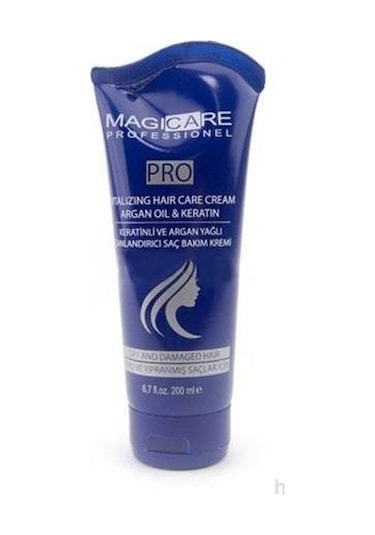 Magicare Pro Keratin Ve Argan Yağlı Canlandırıcı Saç Bakım Kremi 200 ML