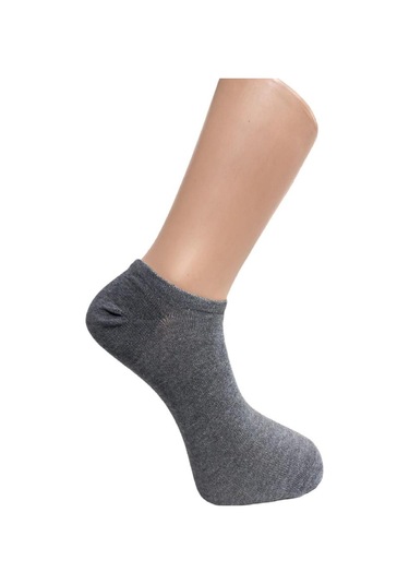 ERKEK SNEAKER ÇORABI-GRİ Gri