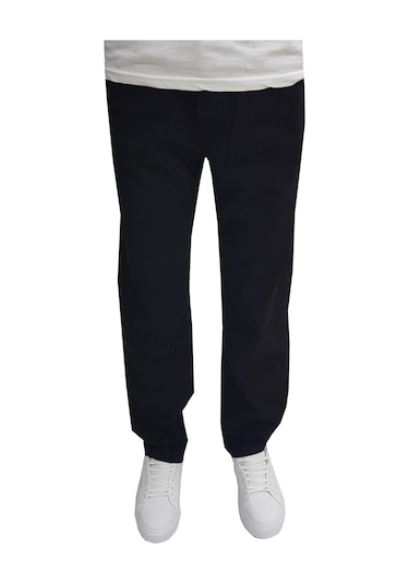 Enerjin Denim Siyah Baggy Jean Pantolon-6683 001