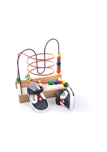 Şirin Bebe 3132 Ortopedik Erkek Bebek İlk Adım Ayakkabı Sandalet 001