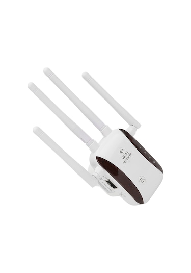 Lemestar Wifi Repeater Gt300 300mbps: Ağ Genişletici, 4 Antenli, 2.4ghz, Ap/relay Modları, 100-240v, Abd Standardı, Ev/ofis Kullanıma Uygun