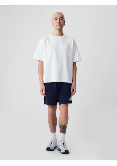 Gap 868464000 V-frch Ft Heritage Logo Erkek Şort Lacivert