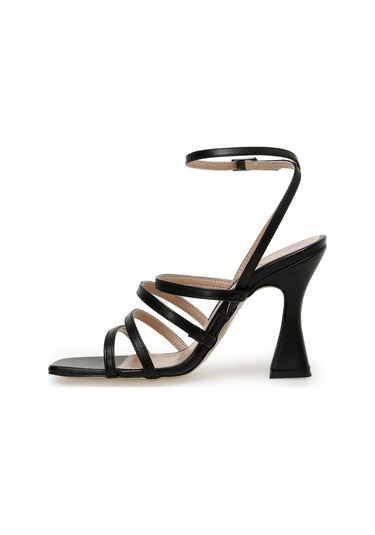 Nine West Tulle 3fx Siyah Kadın Topuklu Sandalet 000000000101367830 Siyah