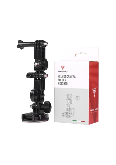Motowolf Çok Yönlü Hareketli Kask Kamera Aparatı