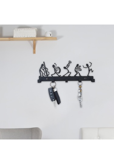 Suntek Elbise Anahtarları Çanta Stili B Kapı Kancası Üzerinde Askılı Ceket Kancası Çok Renkli