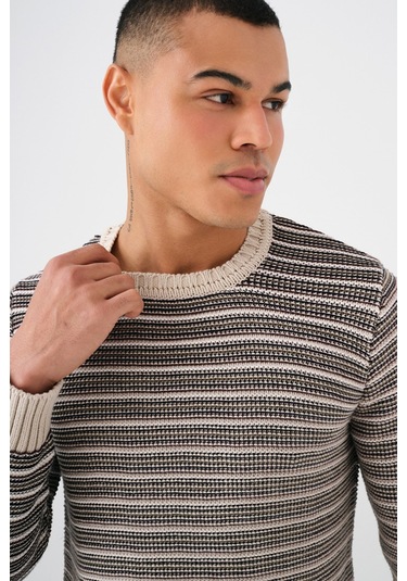 Loft Ekru Erkek Triko Ekru