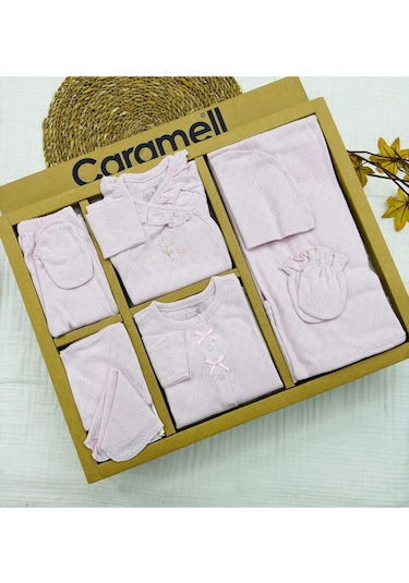 10'lu Jakarlı Yazlık Hastane Çıkışı Yenidoğan 2025 Mor