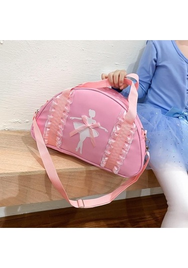 Dancemonkey Tek Siyah Prenses Özelleştirebilirsiniz Omuz Kızlar Elbise Dantel Dans Çocuk Çantası Çantaları Çanta Bale Qs Siyah