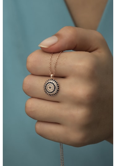 Rose Kaplama Nazar Kolye N11.35995 Rose Gold