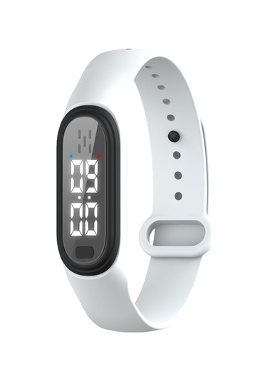 Q2 Dış Mekan Ultrasonik Kovucu Bileklik - 3 Mod, Saat Gösterimi, Hamile Ve Bebek Uygun, Beyaz