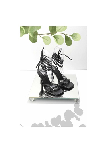 Siyah Sigorta Kadın Klasik Topuklu Ayakkabı K05124011509 Siyah