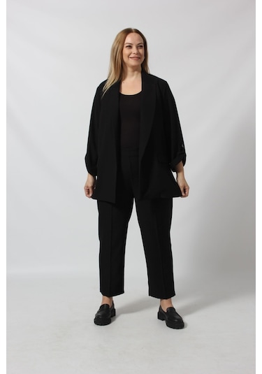 Modaberray Şık Blazer Ceket Ve Pantolon Takım