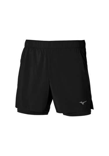 Core 5.5 2ın1 Erkek Şort Siyah Çok Renkli