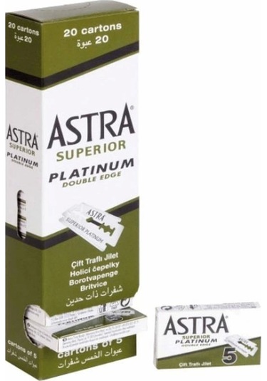 Tıraş Bıçağı Yeşil Jilet 20'li Paket Ast Çok Renkli