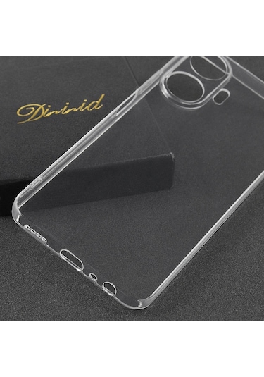 Realme C55 Kılıf Şeffaf İnce Ve Esnek Süper Silikon Kılıf