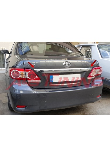 Toyota Corolla Krom Bagaj Çıtası 2011-2013 Paslanmaz Çelik N11.6025