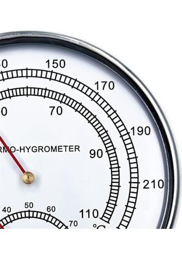 Yunboo Sauna Odası İçin Sıcaklık Ve Nem Ölçer - Yüksek Sıcaklığa Dayanıklı Büyük Ekranlı Termometre-higrometre
