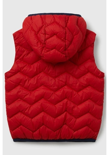 United Colors Of Benetton Erkek Bebek 2twdgj00g-25k Yelek Kırmızı-2109 Kırmızı