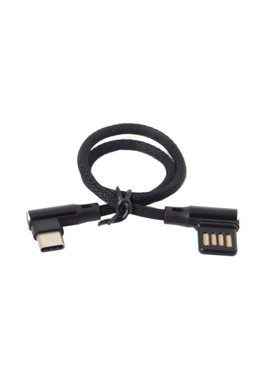 Cbtx USB-C 3.1 Tip-C Sol Açılı 90° USB 2.0 Veri Kablosu