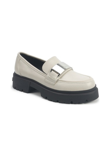 Nine West Trebo 5pr Kırık Beyaz Kadın Loafer 000000000102036863 Beyaz