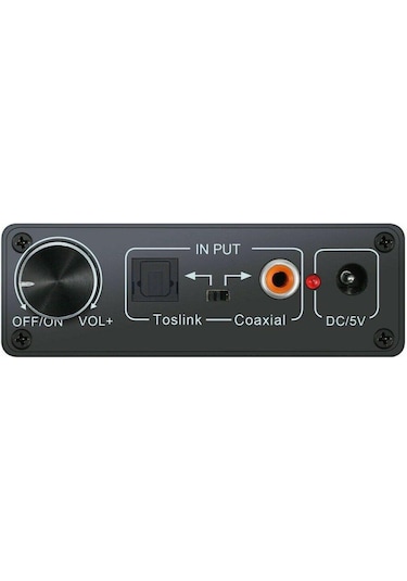Dijital To Analog Ses Hifi 192Khz Dijital Ses Dönüştürücü Adaptör