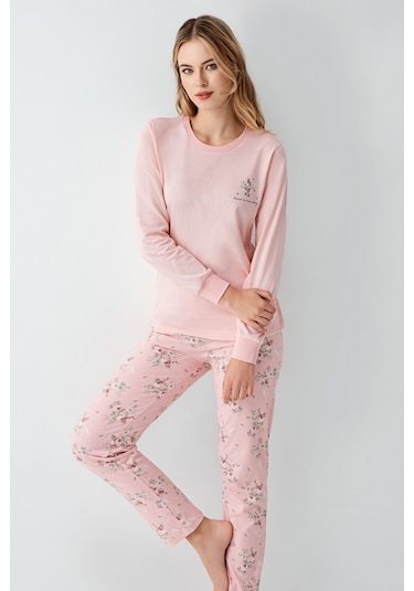 Rolypoly Kadın Pembe Pijama Takımı Rp3703-s-v2 Pembe
