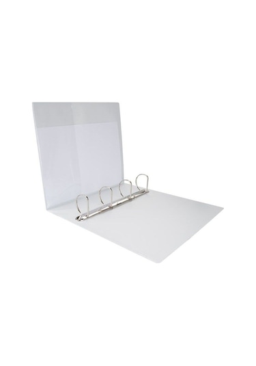 Evrak Sunum Tanıtım Firma Klasörü A4 Pvc 7 Cm 4 Halkalı 520 Yaprak Kapasiteli Ring Binder File 27,5x32 Cm
