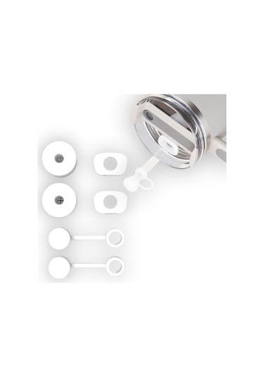 Stanley Quencher Sızdırmazlık Tıpa Seti 3 Parçalı Set Şeffaf