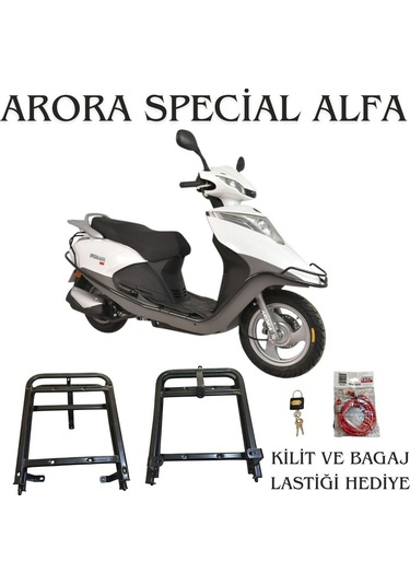 Arora Special Alfa Kızaklı Kurye Paket Çanta Demiri