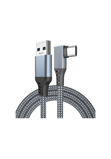 Willowhaven Usb-c 3m Gri Entegre Veri Kablosu, Vr Oyun Bilgisayarı Aleti İçin