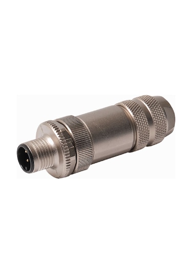 Zhong M12mg-d5k ,metal M12/5-pin Düz Erkek Soket