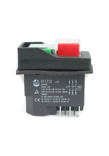 Kedu 011713 Şalter Switch Anahtar 6 Pin