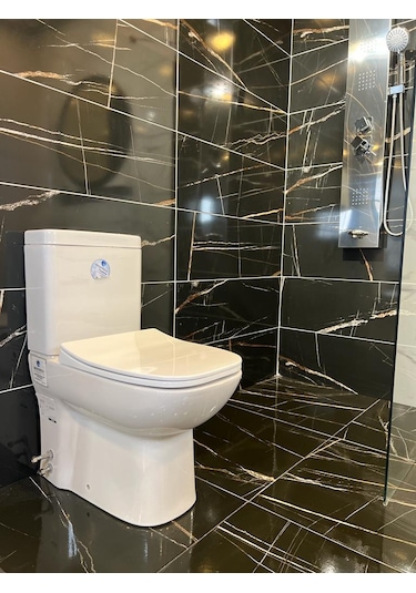 Seramiksan Petite A101101H Kanalsız Duvara Sıfır Klozet + Yavaş Kapak