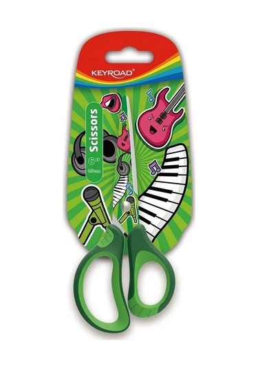 Keyroad Okul Makası 15,5 Cm Yuvarlatılmış Bıçaklı 166669089