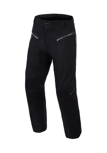 Alpinestars Flex-ast Kanvas Korumalı Motosiklet Pantolonu Siyah