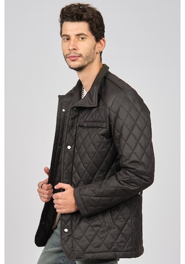 Daynax Erkek Içi Kürklü Kapitone Kaban 4926000 Kahverengi-Kahverengi