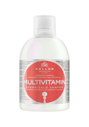 Kallos Cosmetics Multivitamin Enerji Veren Şampuan 1 L