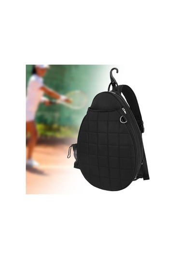 Suntek Erkekler Kadınlar İçin Tenis Çantası Siyah