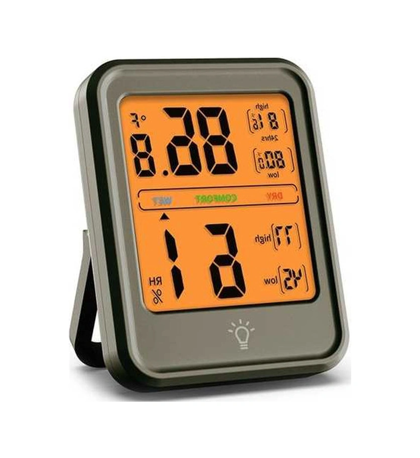 Fortunelane Endüstriyel Hassas Termometre Ve Nem Ölçer - Geniş Ekranda Ev Tipi Hava İstasyonu