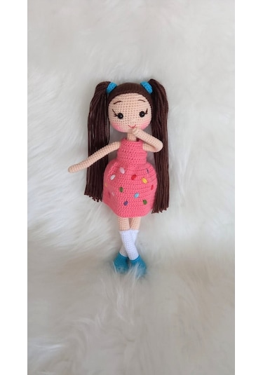 Sofia Bebek Amigurumi Organik Oyuncak