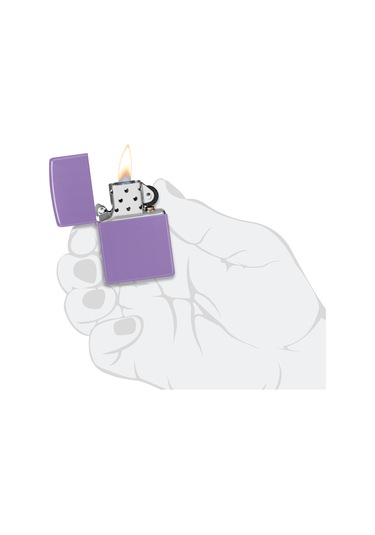 Zippo Çakmak 46681 Reg Smoky Lavender Matte Ltr 46681-120671