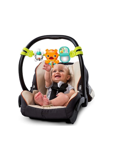 Bright Starts Müzikli Bebek Arabası Ve Ana Kucağı Oyuncaklı Ön Bar