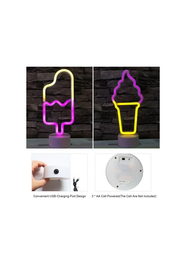 Vkemall Ay Işığı Şeklinde Usb Ve Pil İle Çalışan Dekoratif Led Gece Lambası Diğer