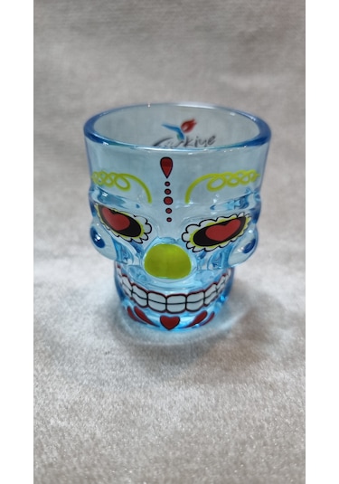 Kuru Kafa Shot Bardak Mavi